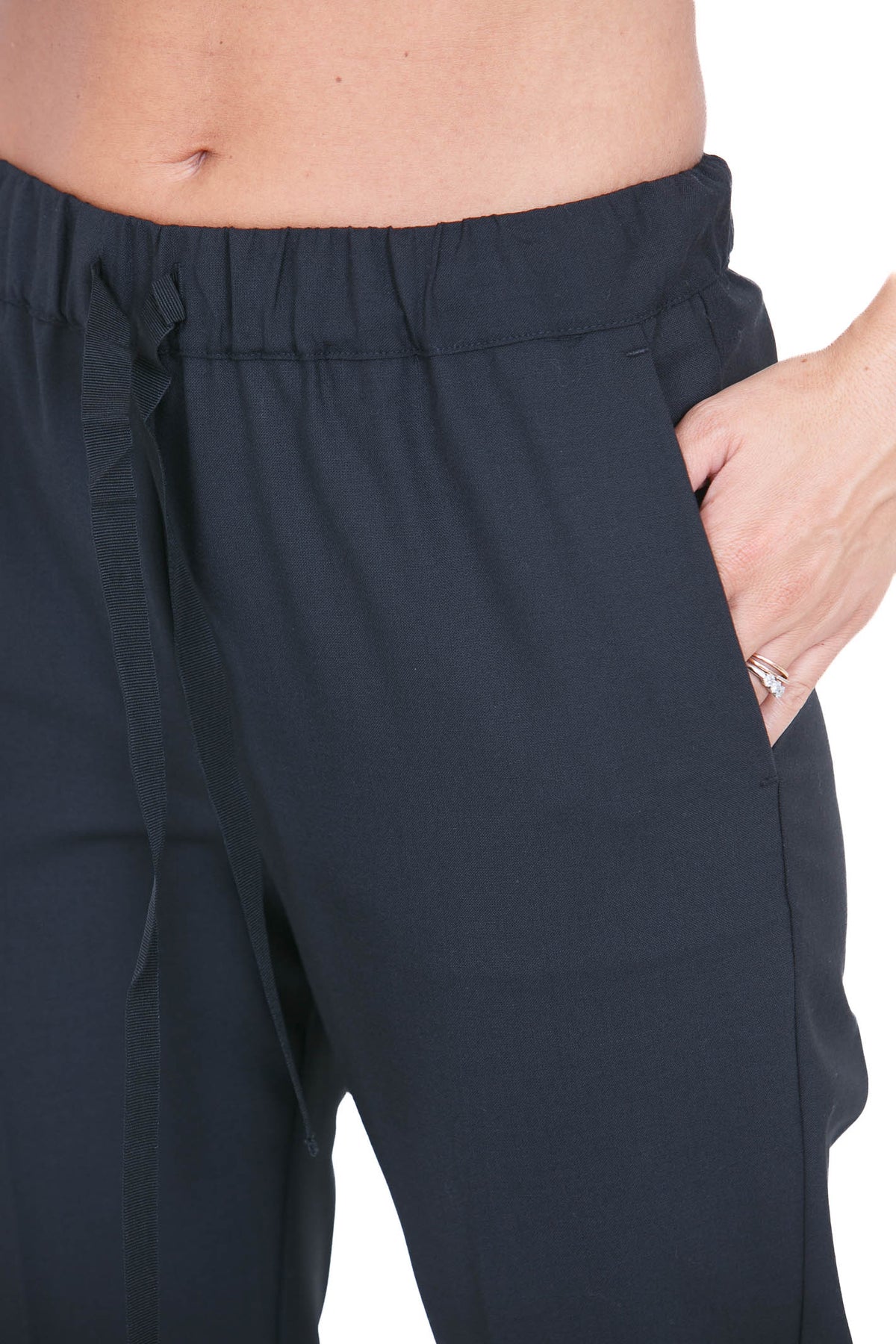 SEMICOUTURE  Pantaloni Nero BUDDY-Y6WI40 Y69-0 
