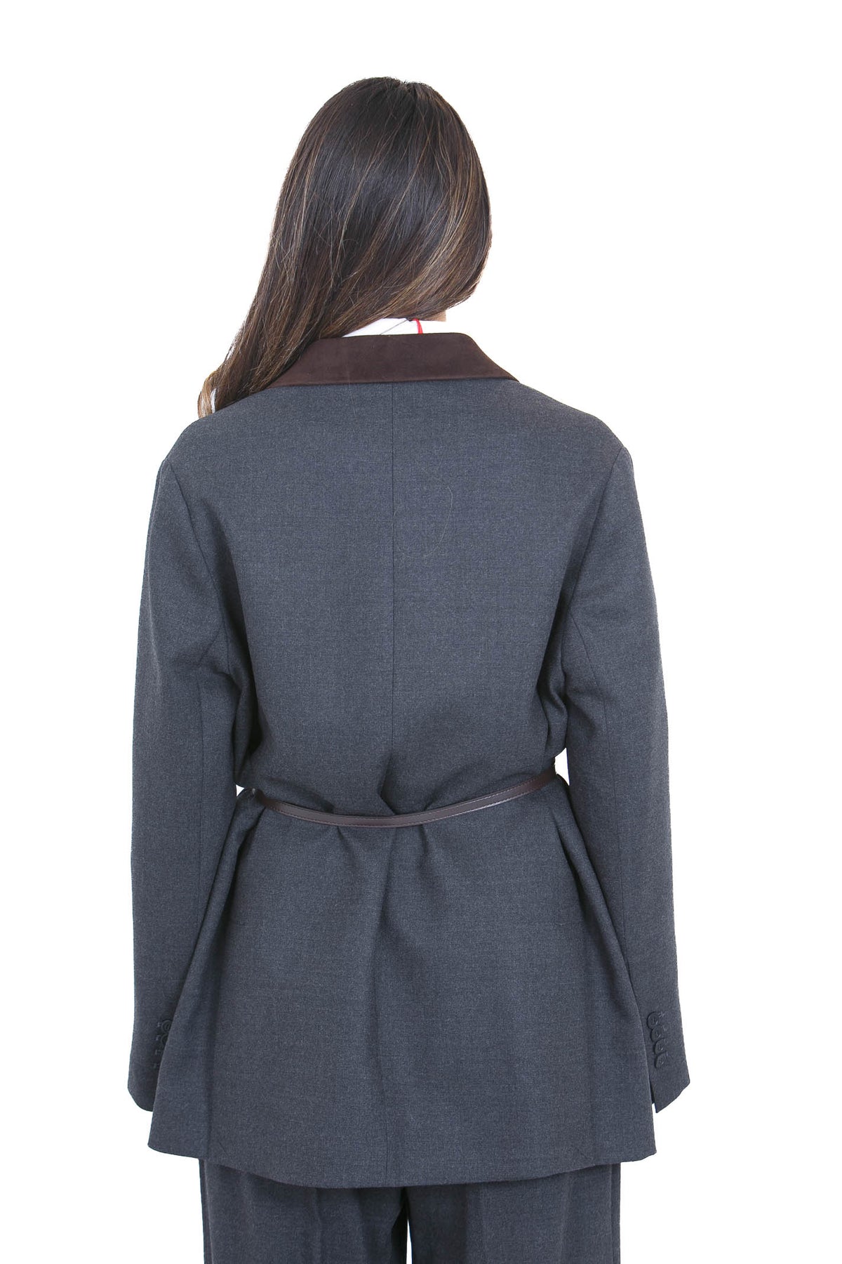 SEMICOUTURE  Blazer Antracite CHRISTOBEL-S6WI08 Y51-1 