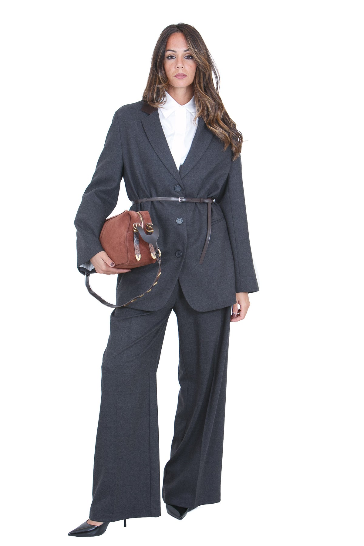 SEMICOUTURE  Blazer Antracite CHRISTOBEL-S6WI08 Y51-1 