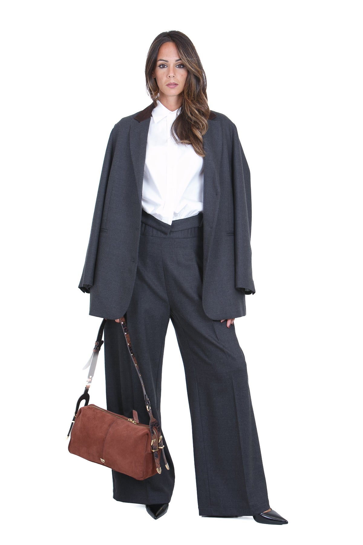 SEMICOUTURE  Blazer Antracite CHRISTOBEL-S6WI08 Y51-1 