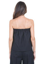 SEMICOUTURE  Top Nero CINDY-Y6WI01 Y69-0 
