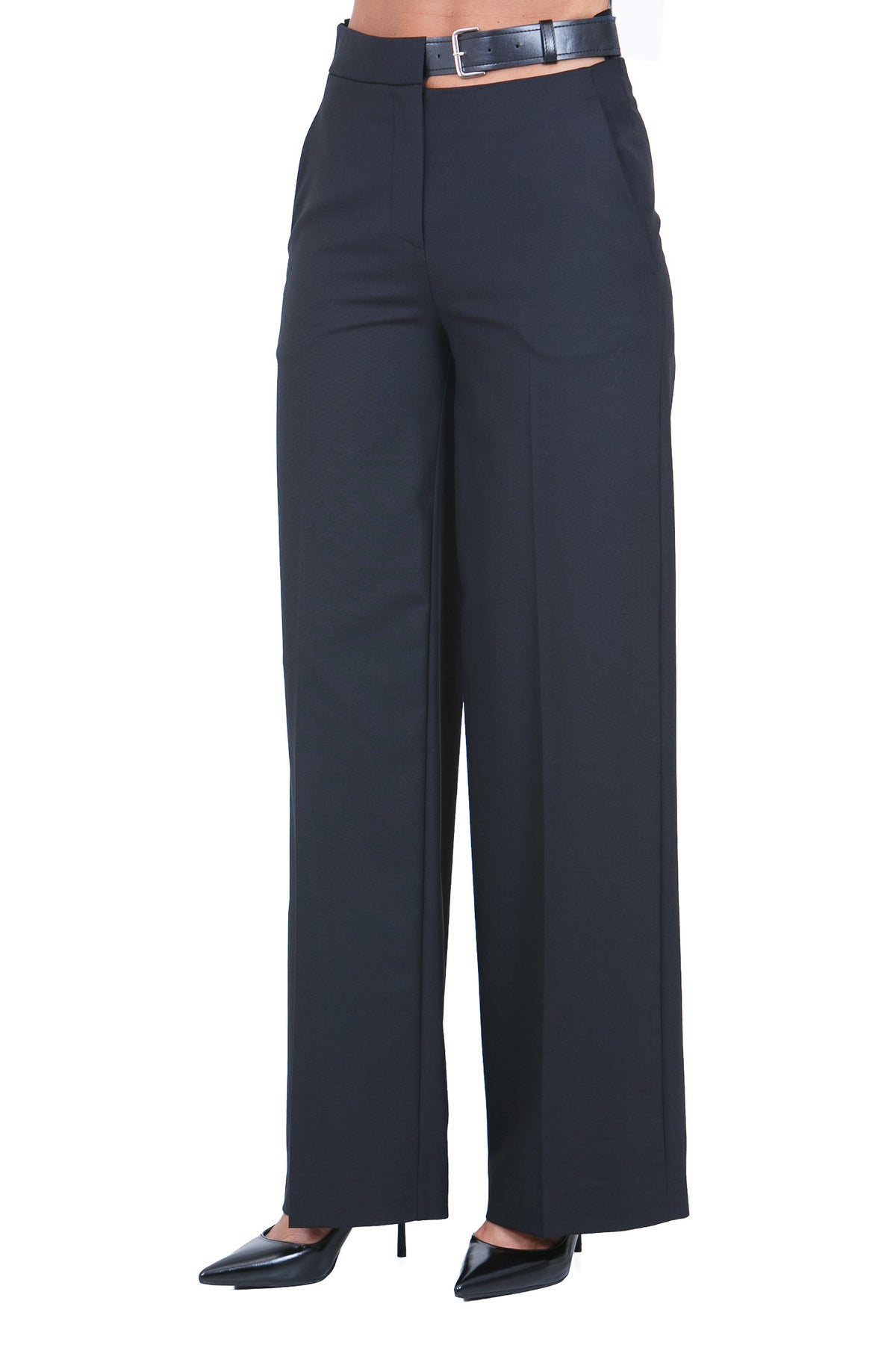 SEMICOUTURE  Pantaloni Nero DEBBIE-Y6WI31 Y69-0 