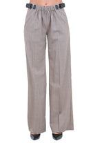 SEMICOUTURE  Pantaloni Check falso unito DELIA-Y6WM18 62CHK 
