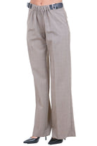 SEMICOUTURE  Pantaloni Check falso unito DELIA-Y6WM18 62CHK 