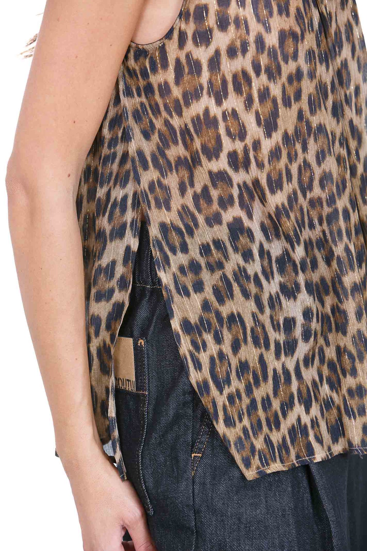 SEMICOUTURE  Top St. macula DULCIE-Y6WS40 MAC46 