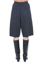 SEMICOUTURE  Bermuda Grigio melange scuro ELIZABETH-Y6WB06 Y47-0 