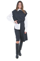 SEMICOUTURE  Bermuda Grigio melange scuro ELIZABETH-Y6WB06 Y47-0 