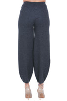 SEMICOUTURE  Pantaloni Grigio melange scuro ESTELLA-Y6WB07 Y47-1 