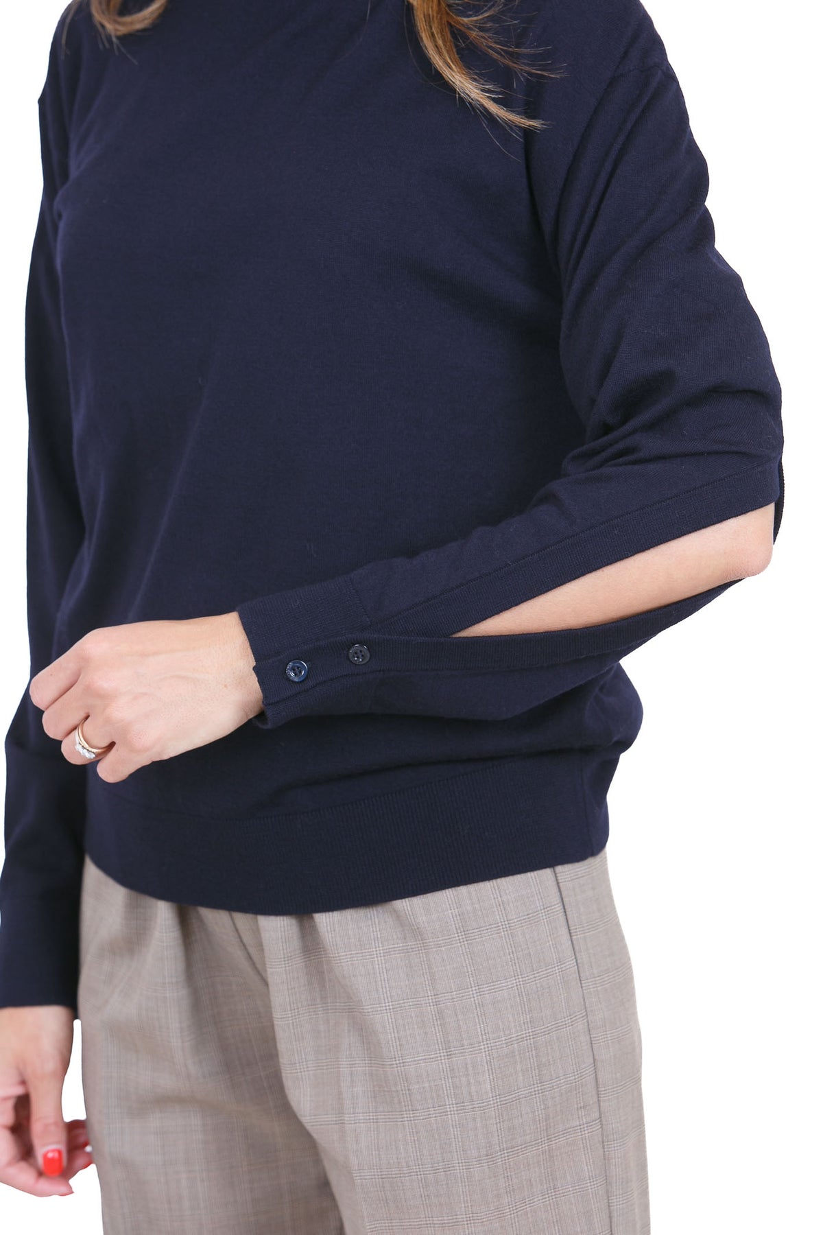 SEMICOUTURE  Maglie Blue FREDA-Y6WC56 K68-0 
