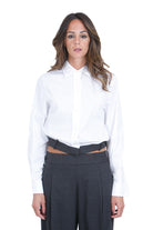 SEMICOUTURE  Camicie Bianco GILBERTA-S6WK02 A01-1 
