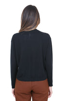 SEMICOUTURE  Maglie Nero HALEY-Y6WC52 Y69-0 