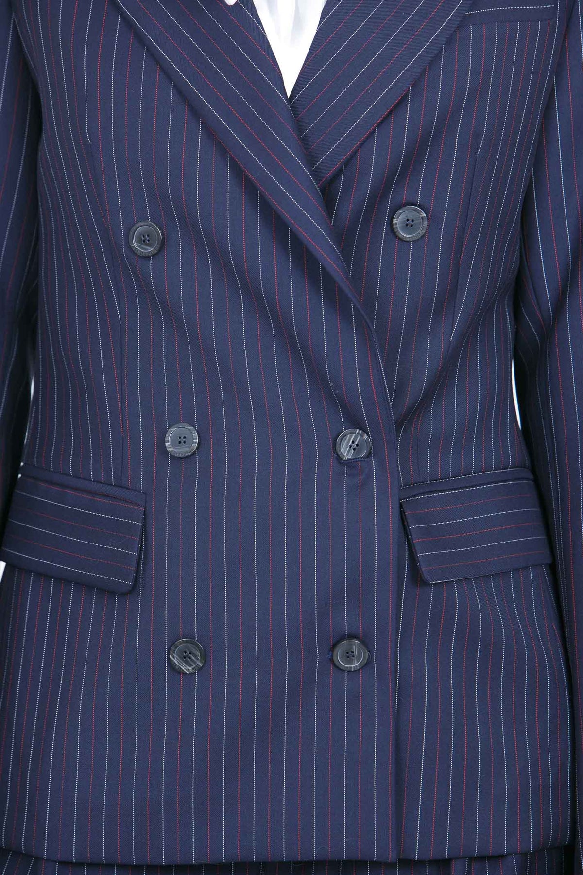 SEMICOUTURE  Blazer Blu/rosso JANEL-Y6WM56 RG116 