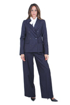 SEMICOUTURE  Blazer Blu/rosso JANEL-Y6WM56 RG116 