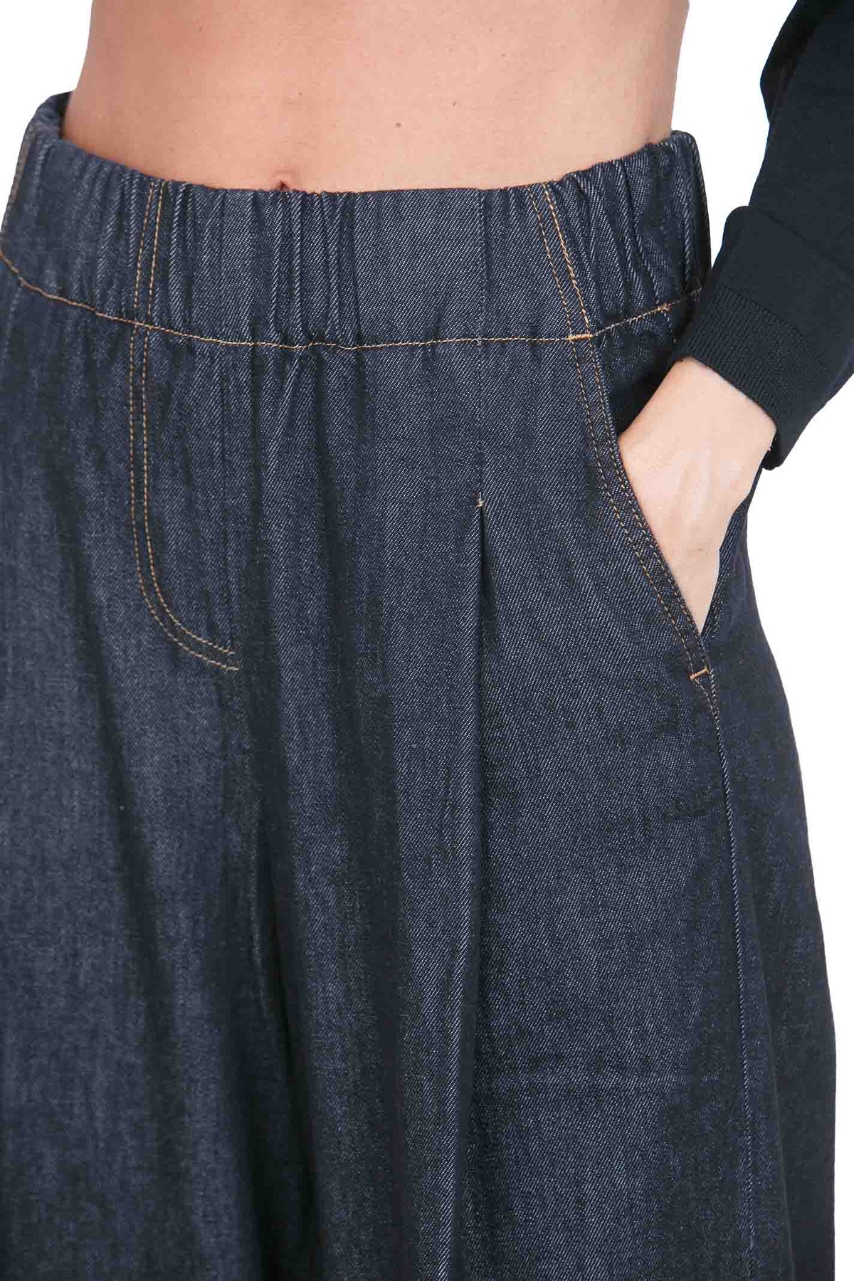 SEMICOUTURE  Jeans Nero JIMMY-Y6WY28 Y69-0 
