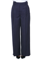 SEMICOUTURE  Pantaloni Blu/rosso JULY-Y6WM63 RG116 