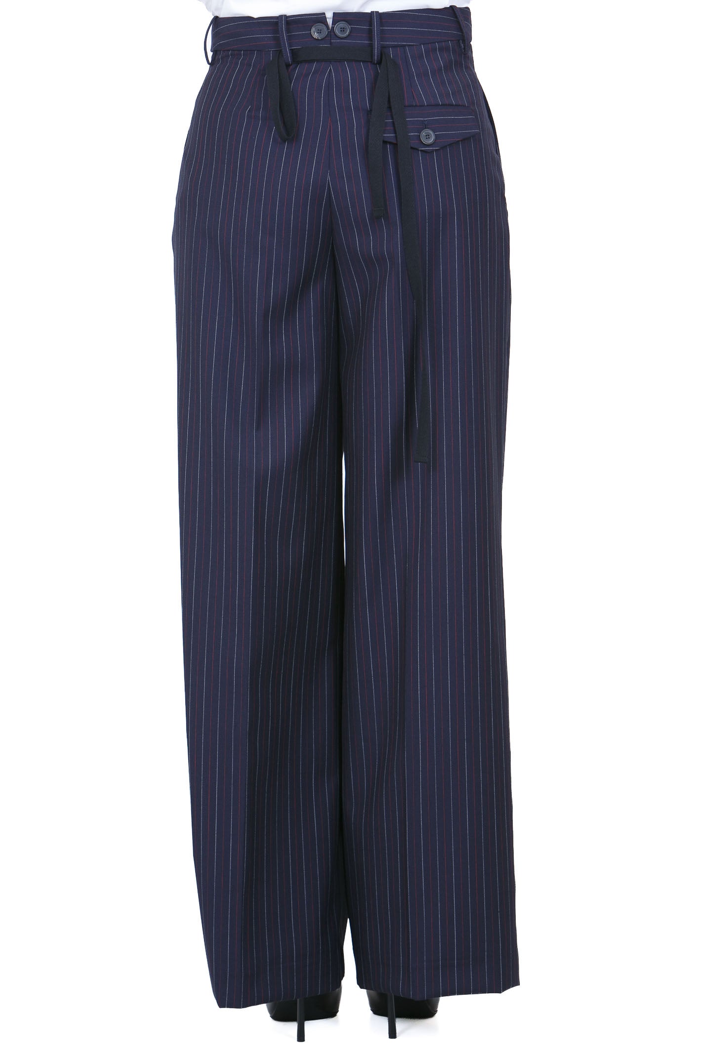 SEMICOUTURE  Pantaloni Blu/rosso JULY-Y6WM63 RG116 