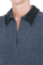 SEMICOUTURE  Maglie Grigio melange scuro MARGY-Y6WH70 Y47-0 