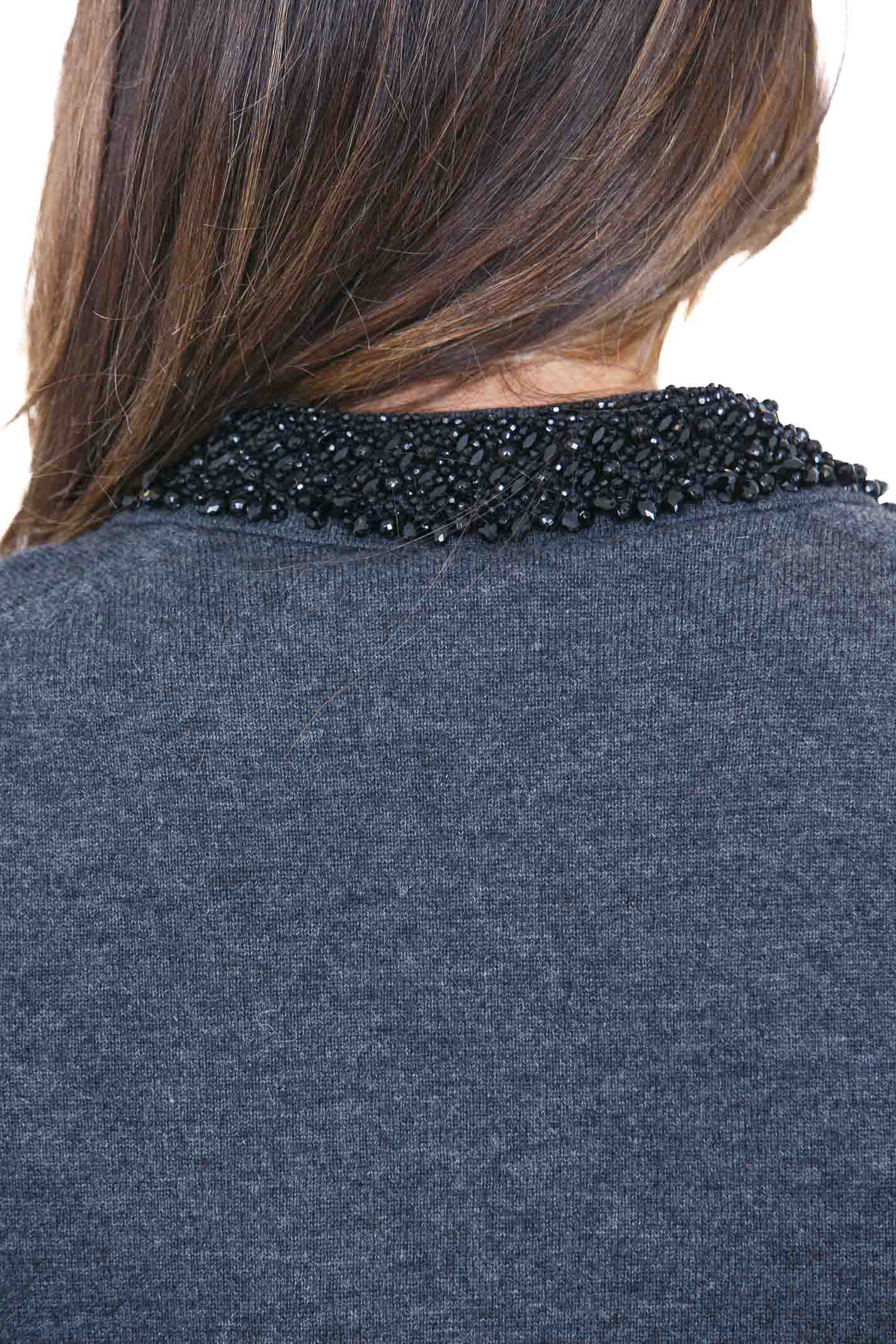SEMICOUTURE  Maglie Grigio melange scuro MARGY-Y6WH70 Y47-0 