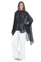 SEMICOUTURE  Bluse Nero RENIE-S6WU12 Y69-0 