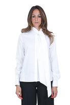 SEMICOUTURE  Bluse Bianco ROSALINE-Y6WK05 A01-0 