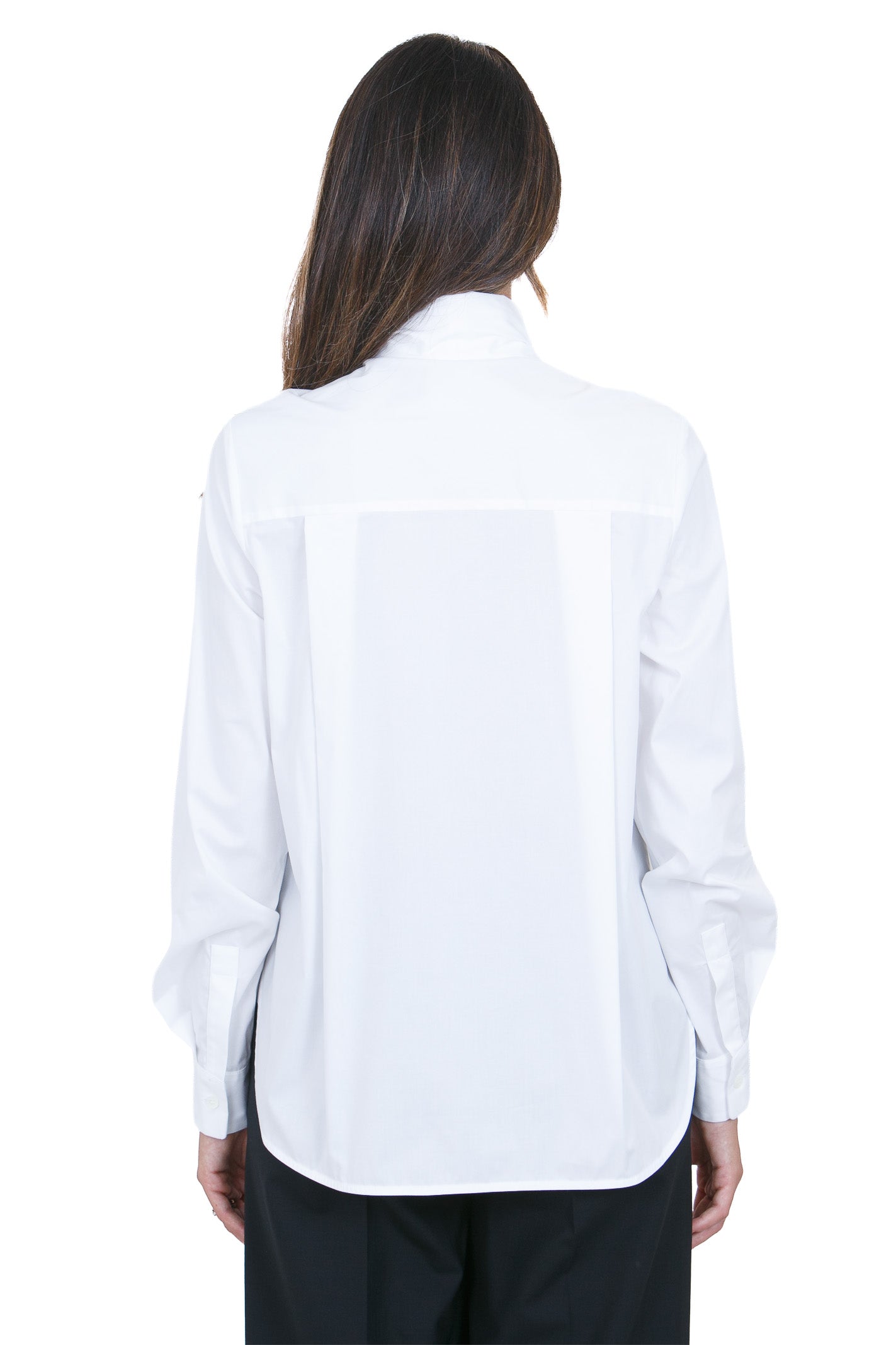SEMICOUTURE  Bluse Bianco ROSALINE-Y6WK05 A01-0 