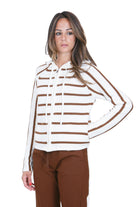SEMICOUTURE  Felpe Burro/canyon VALERIE-Y6WH52 RG124 