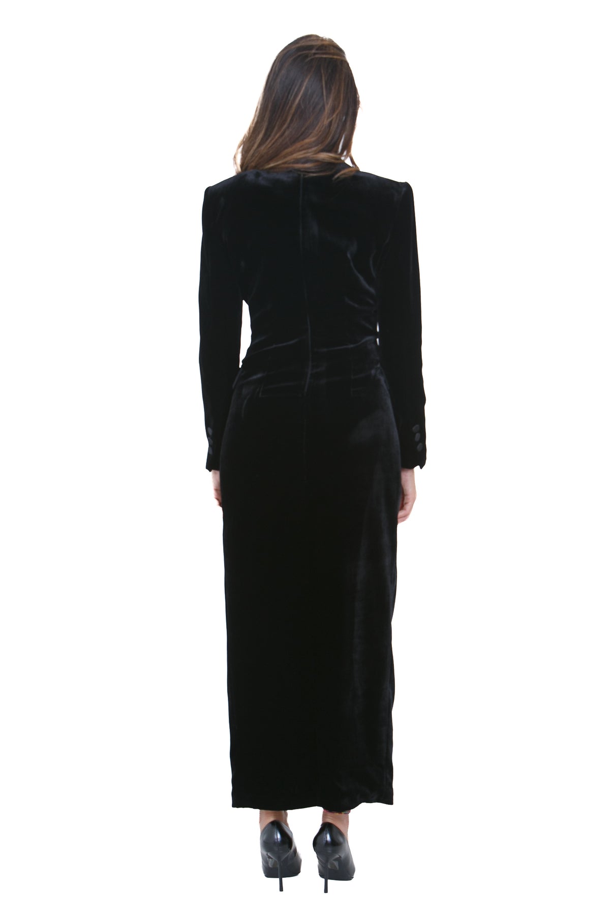 SIMONA CORSELLINI  Abiti Nero AB10401 V0003 
