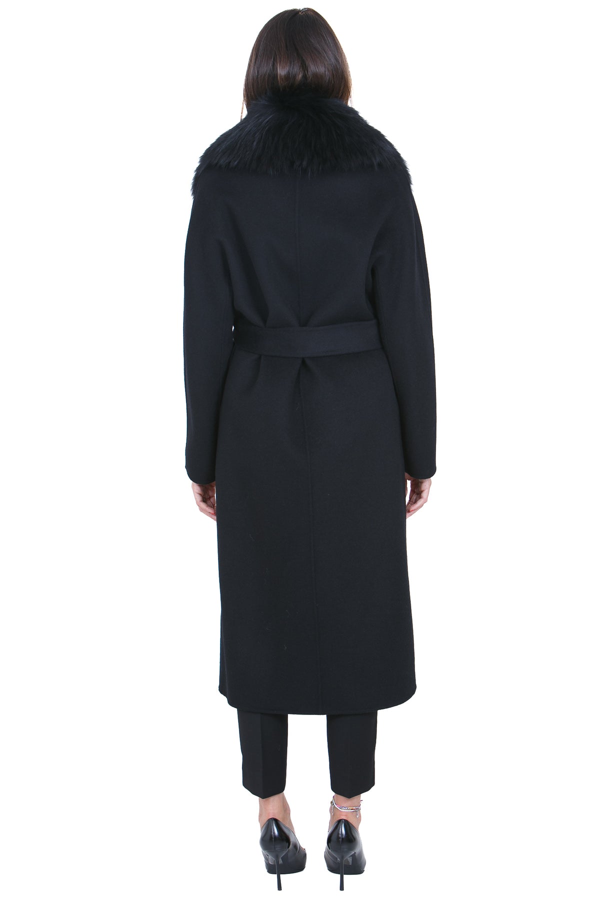 SIMONA CORSELLINI  Cappotti Nero CPV0601-C0150017 V0003 