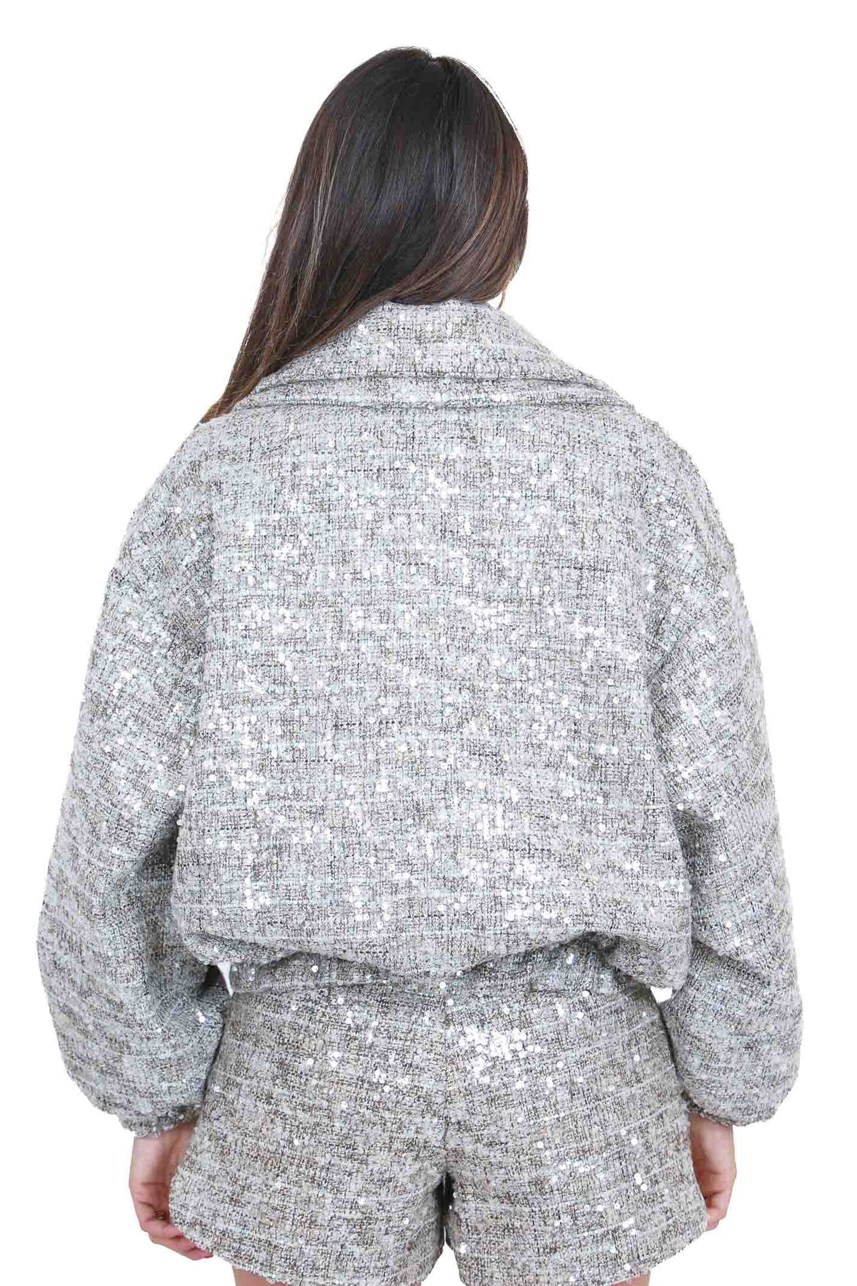 SIMONA CORSELLINI  Giubbotti Perla paillettes GB00101-TCHA0009 V0000 