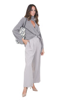 SIMONA CORSELLINI  Pantaloni Beige shades PA01001-TCAD0033 V0796 