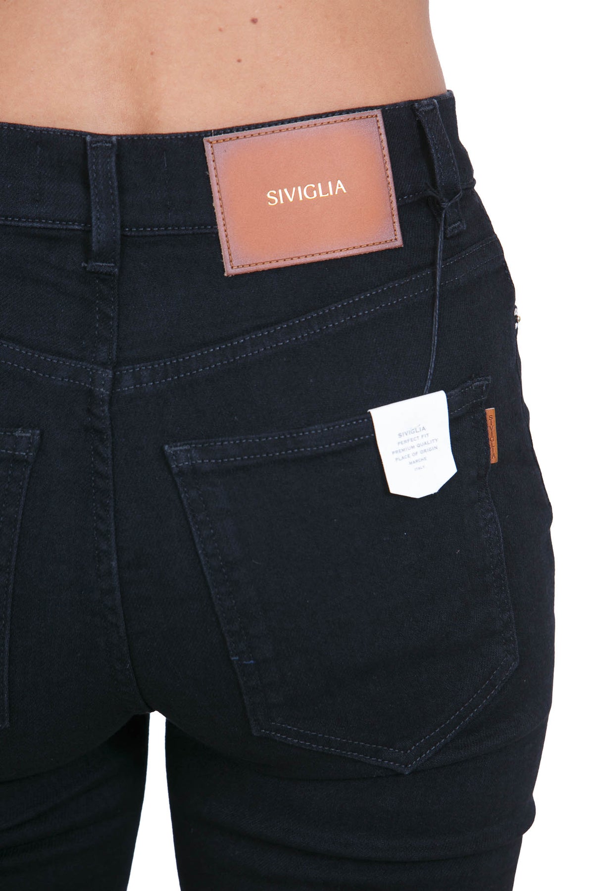 SIVIGLIA  Jeans Nero LOREDANA-2408-D00005 DENIM 