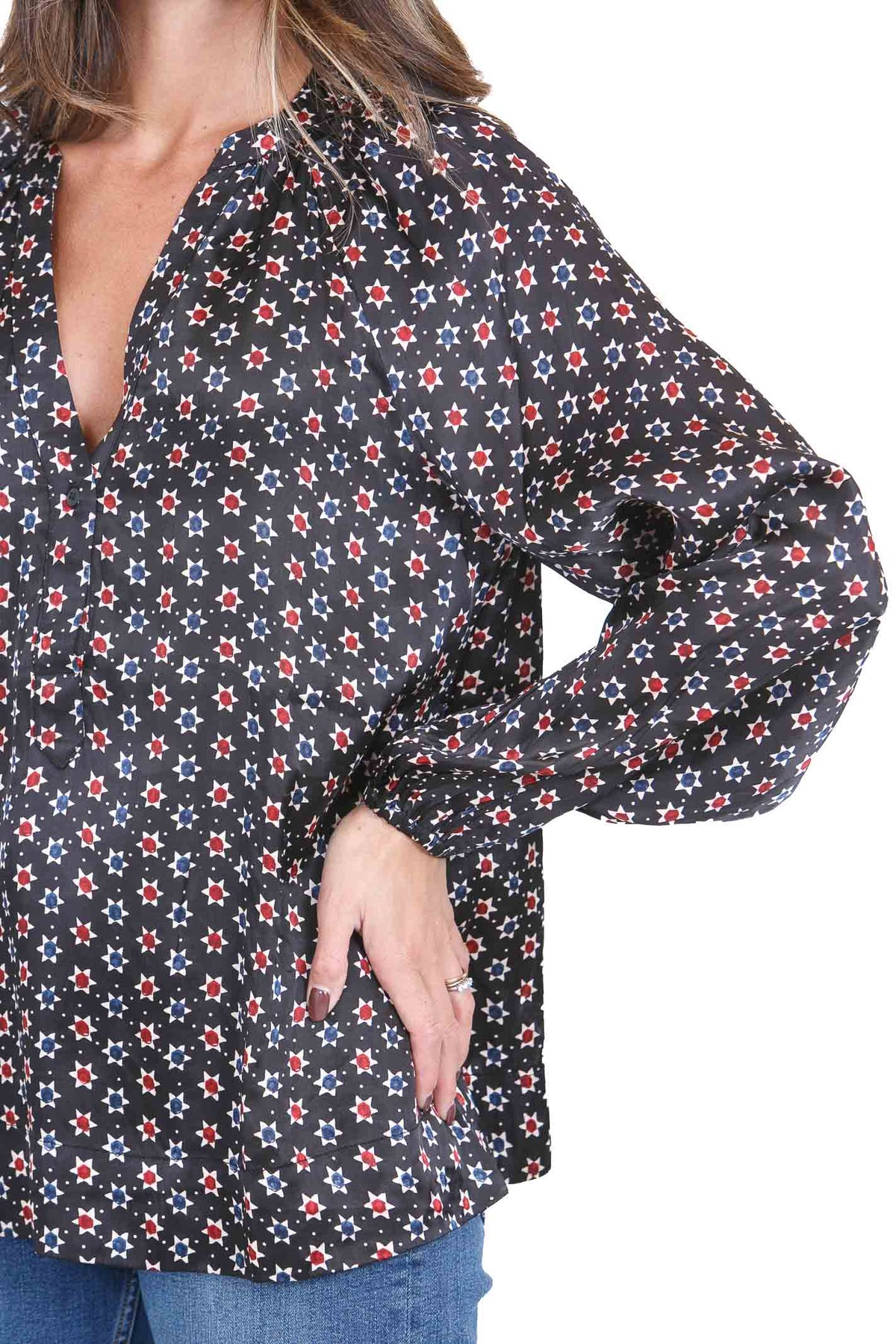 STELLA FOREST  Bluse Multico ROMY-TU038 MULTICO 