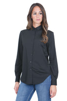 XACUS  Camicie Nero GISELLEKT-1107-15460 004 