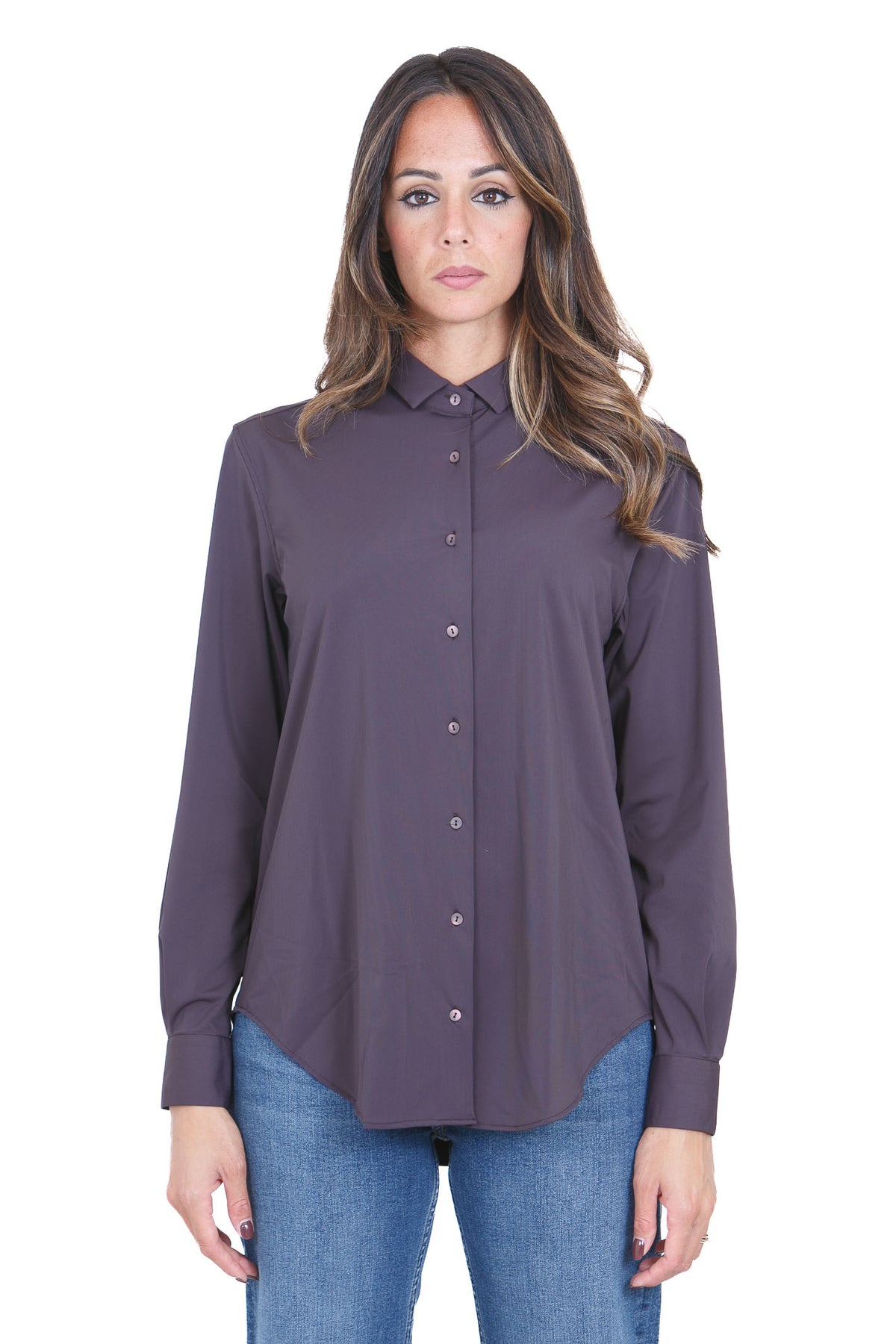 XACUS  Camicie Prugna GISELLEKT-1107/15480 167 