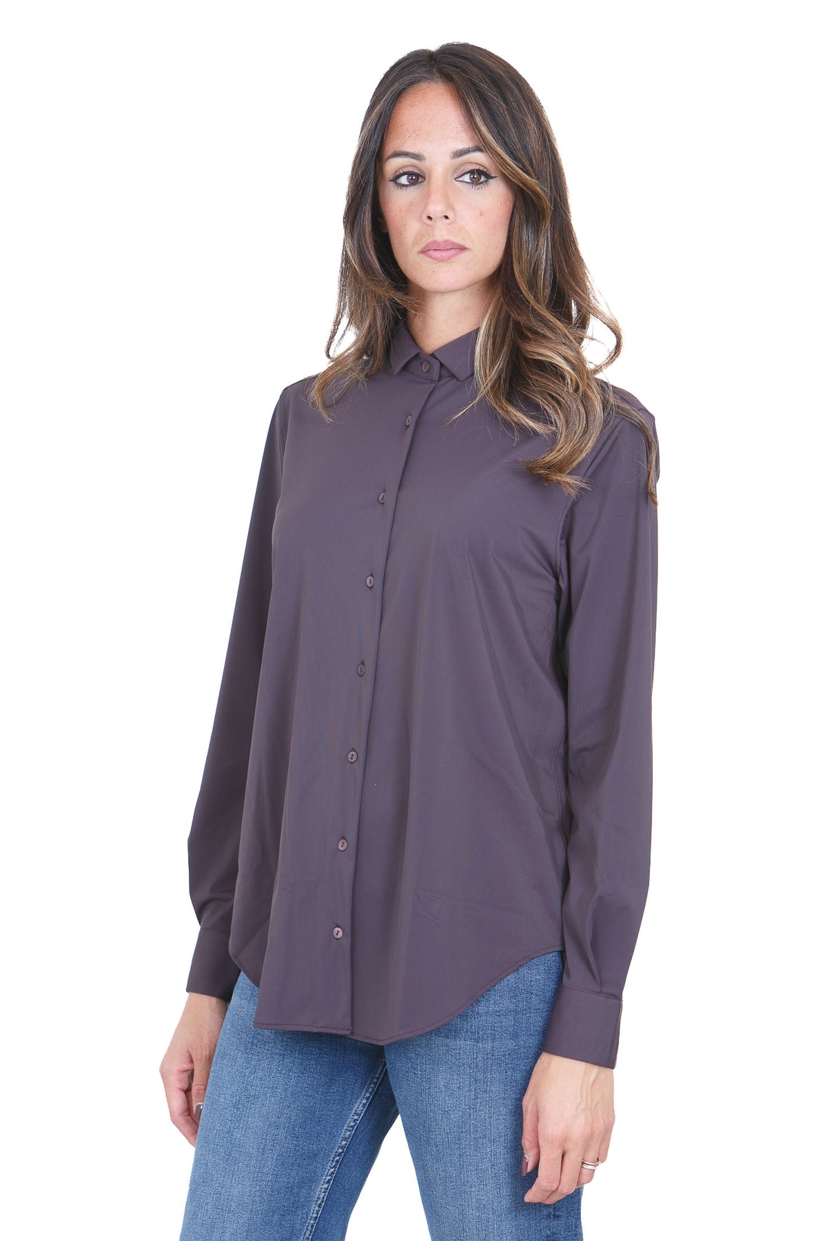 XACUS  Camicie Prugna GISELLEKT-1107/15480 167 