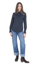 XACUS  Camicie Nero PERLAKT-1112-15480 998 