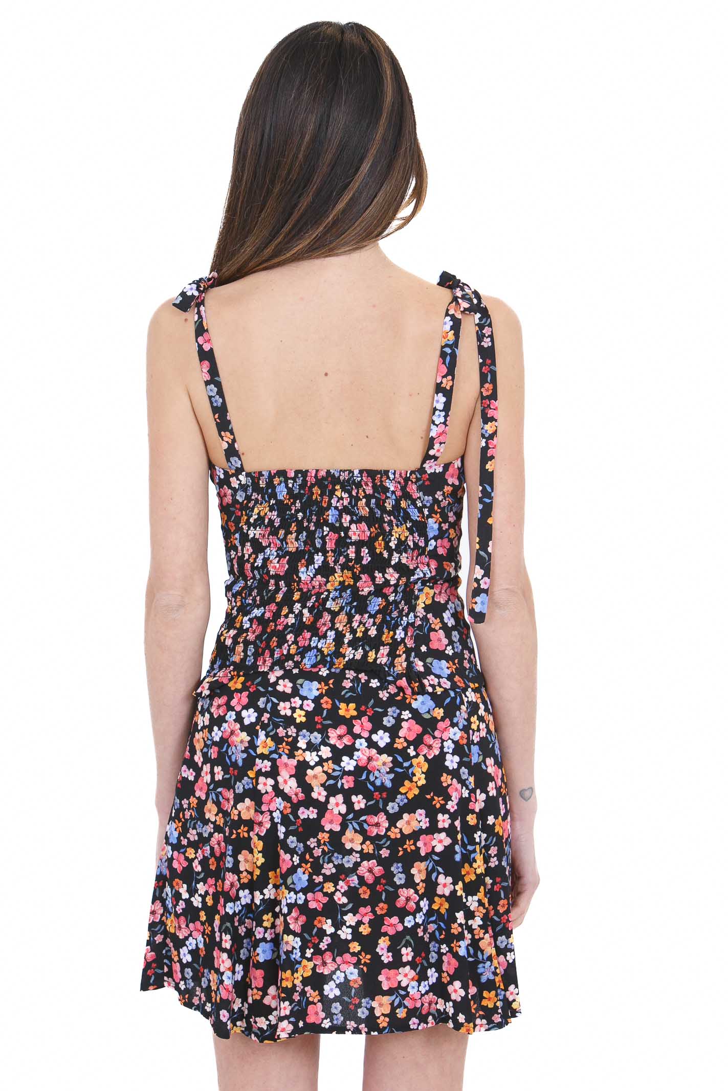 MAR DE MARGARITAS  Top Bouquet nero DEASY-01552-PTTS0053 RO81 