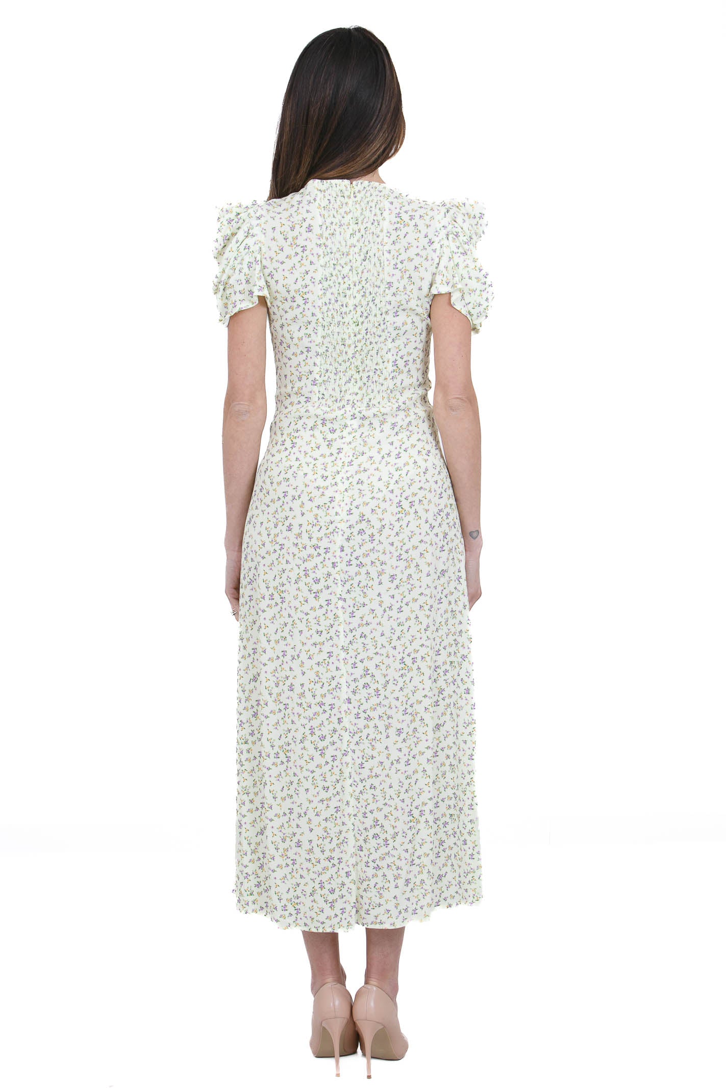 MAR DE MARGARITAS  Abiti Jasmin giallino KRISTEL-01537-PTTS0053 GI34 