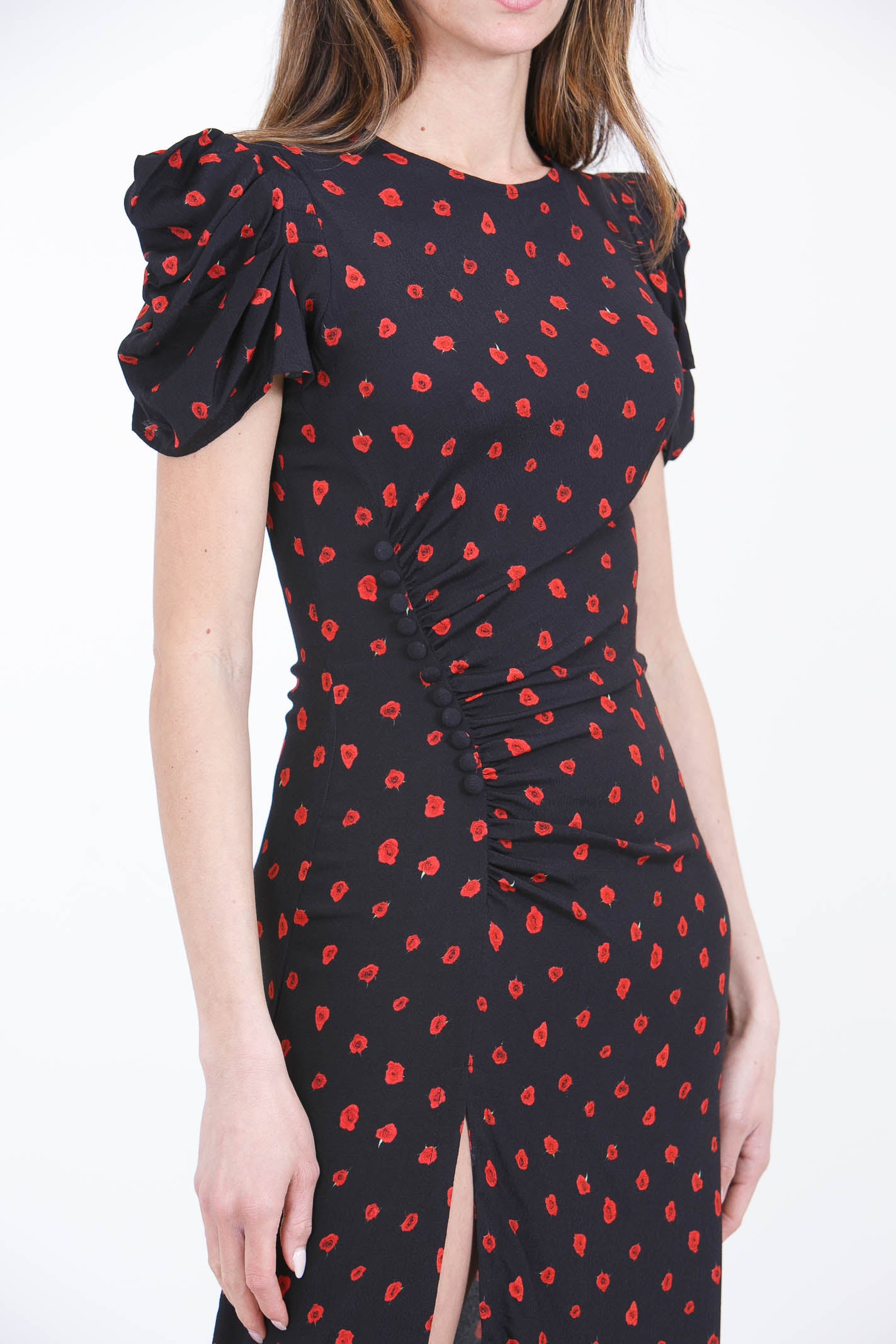 MAR DE MARGARITAS  Abiti Rose nero KRISTEL-01537-PTTS0053 NE134 