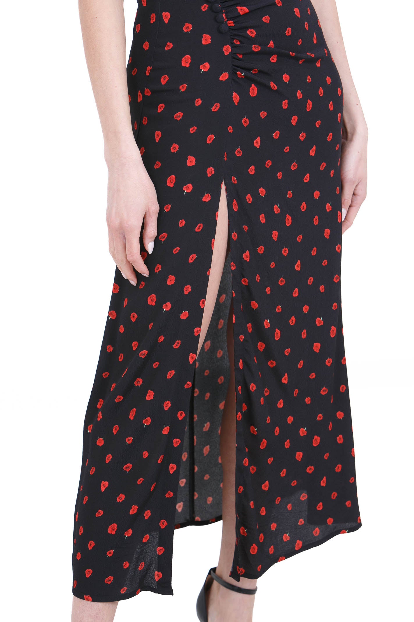 MAR DE MARGARITAS  Abiti Rose nero KRISTEL-01537-PTTS0053 NE134 