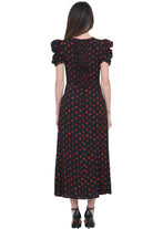 MAR DE MARGARITAS  Abiti Rose nero KRISTEL-01537-PTTS0053 NE134 