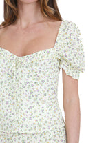 MAR DE MARGARITAS  Top Jasmin giallino LETIZIA-01554-PTTS0053 GI34 