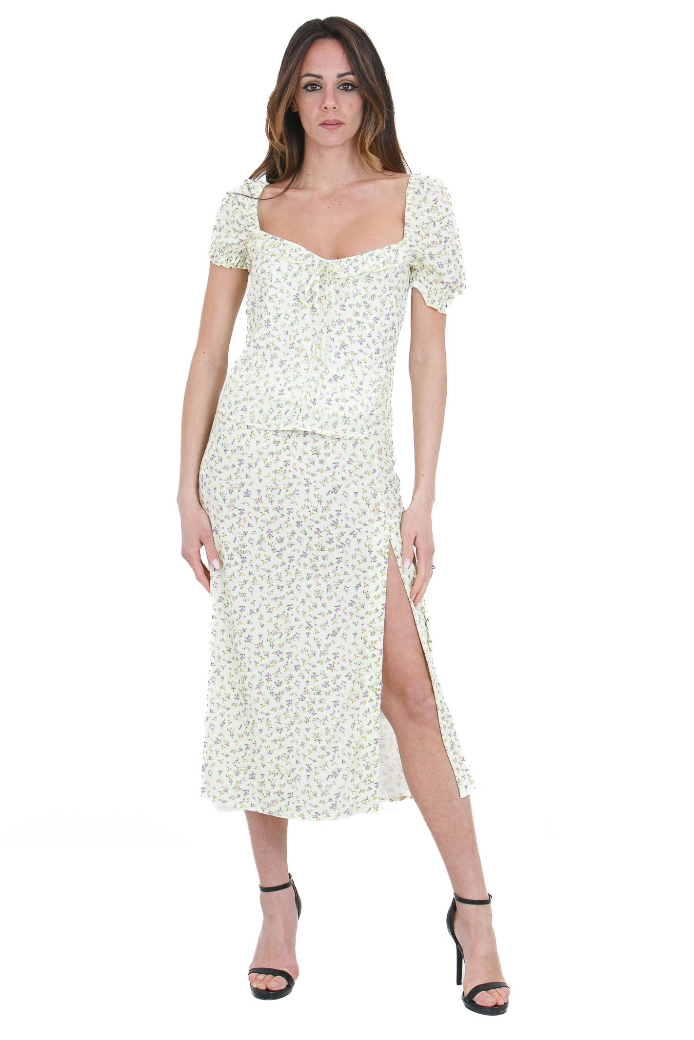 MAR DE MARGARITAS  Gonne Jasmin giallino ROXANA-01550-PTTS0053 GI34 