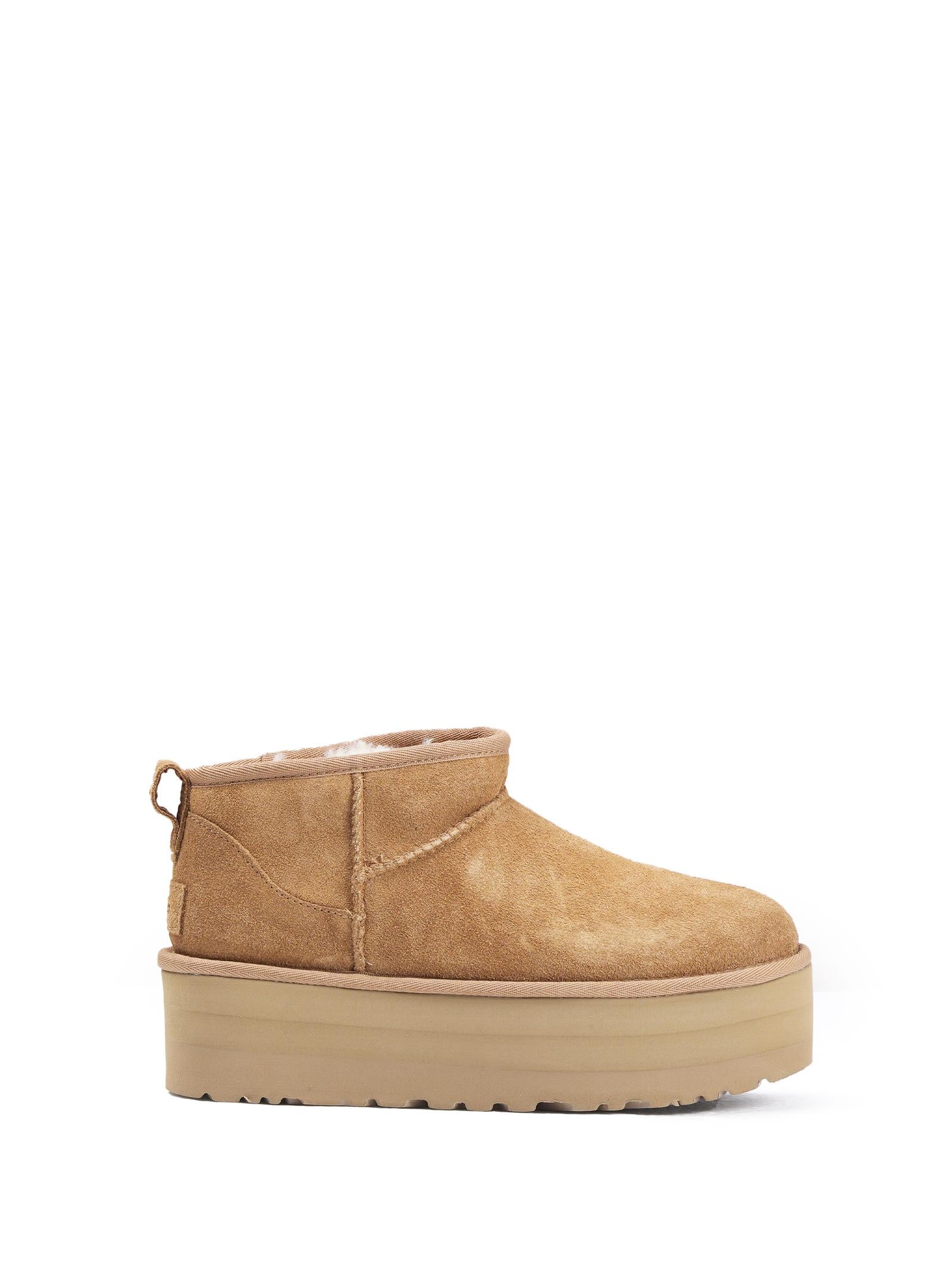 UGG Ultramini platform<BR/> Scarpe Chestnut PLATFORMULTRAMINI-1135092 CHE 