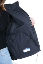 K-WAY Audette memory touch oversize Giubbotti Black Pure AUBETTE-K8132PW USY 