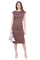 PINKO  Abiti Marrone terra ALISSA-106521-A34I L78 