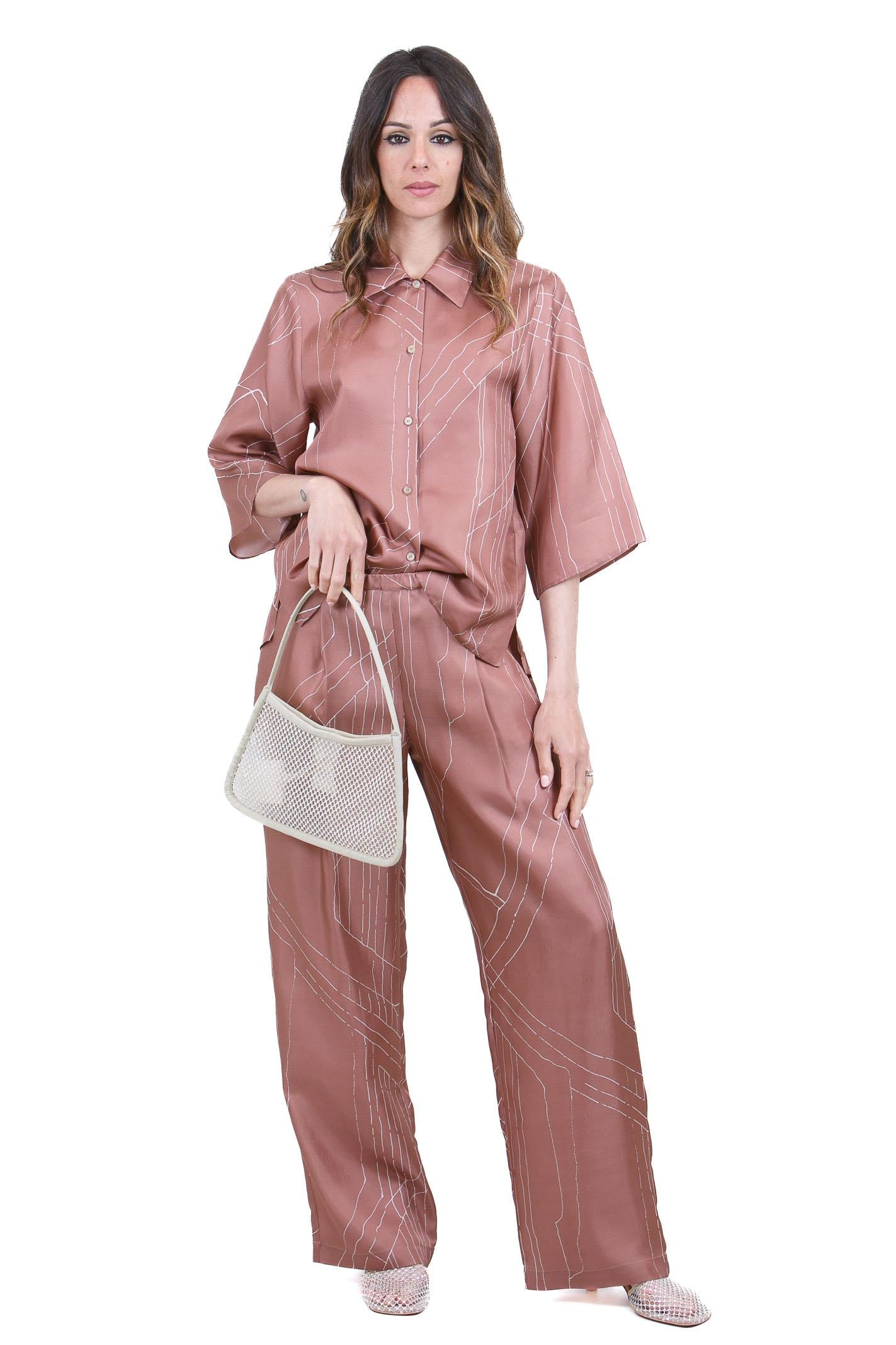ALYSI  Pantaloni Blush 116184-P6223 BLUSH 