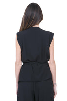 MEIMEIJ  Gilet Nero M6PF05 100 