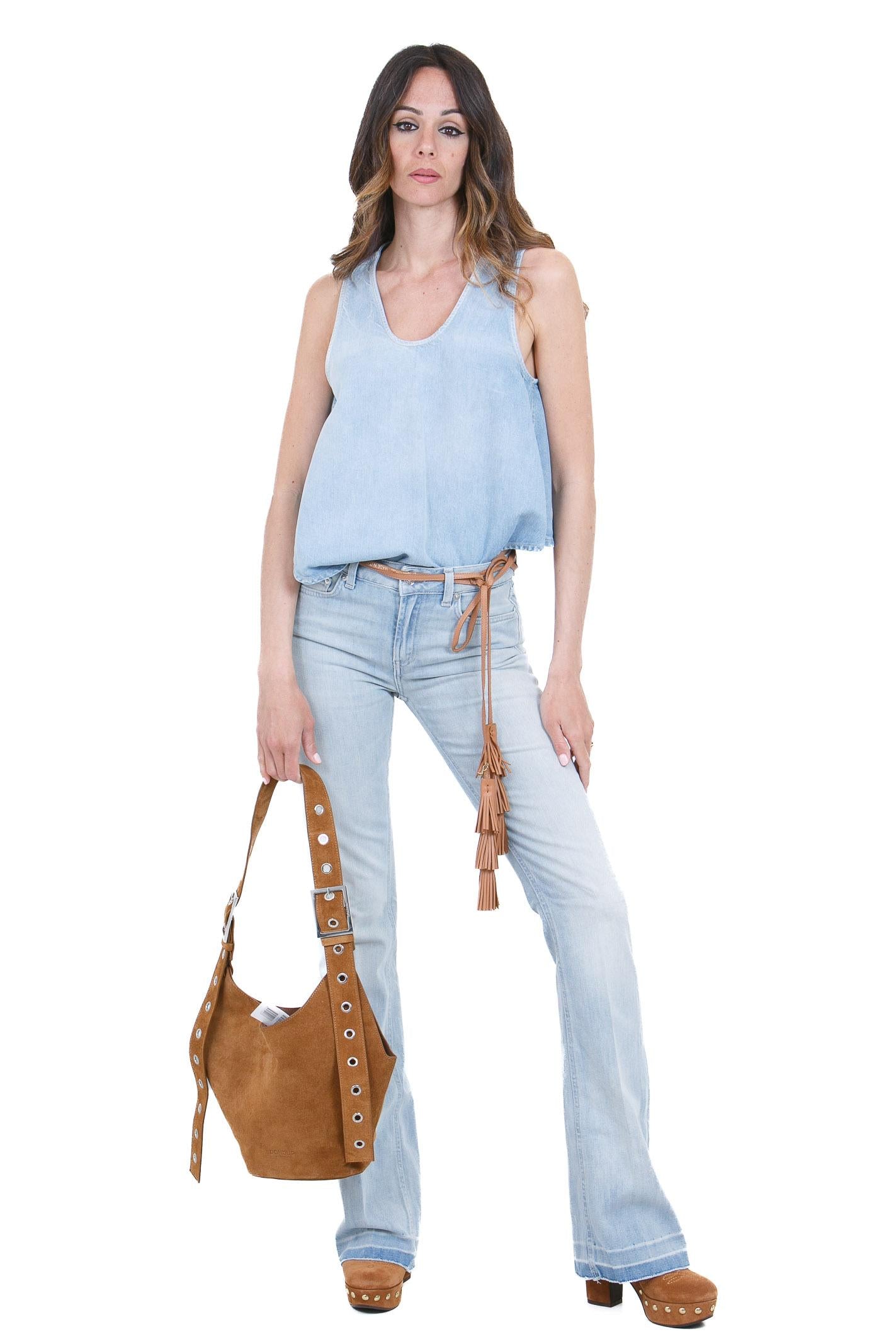 DONDUP  Canotte Blu DC454DF0266DMC6 800 