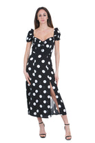 MAR DE MARGARITAS  Abiti Pois grande nero NIKITA-01534-PTTS0053 NE140 